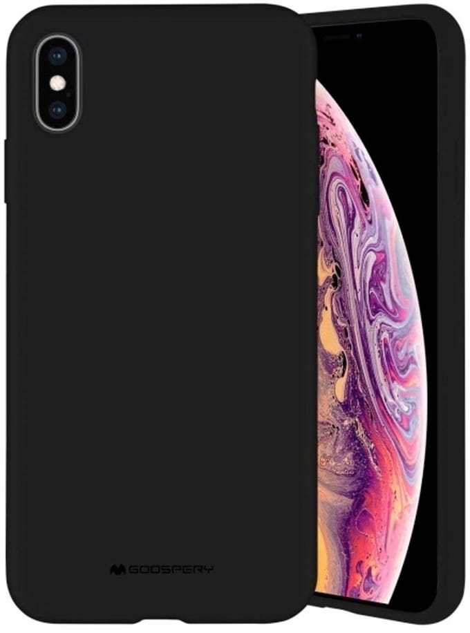 Mercury - iPhone 15 Plus Etui - Silicone - Zwart - Bescherming en Elegant