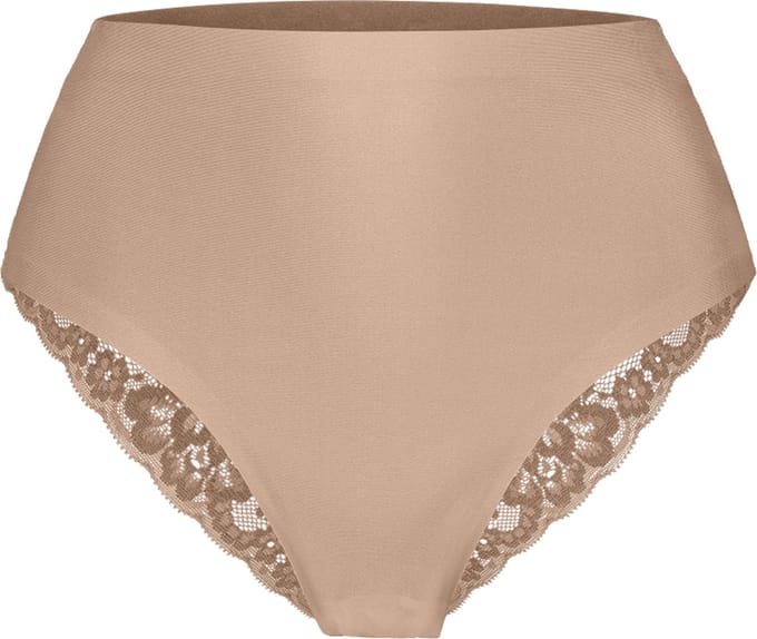 Ten Cate Secrets high waist brazilian met kant walnut voor Dames | Maat M