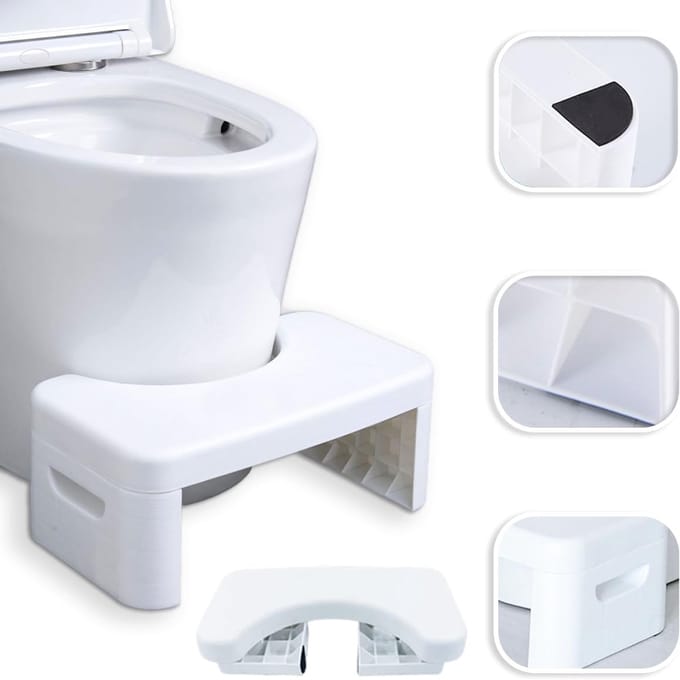 Dailygoods - Multifunctionele Afneembare Toiletzitting - Compacte Squat Toilet voor Thuisgebruik