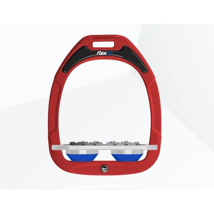 Plat Ultra Grip Steigerschijven Rood/Grijs/Blauw Flex-On Green Composite