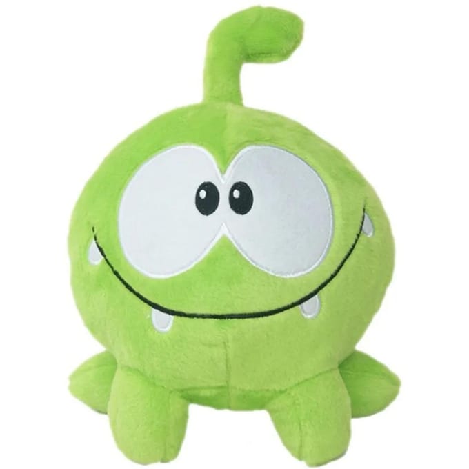 Om Nom Kikkerspeelgoed Cadeau Spel Cut The Rope Pluche Speelgoed Groen Fruit 20cm Knuffeldier Pop Kind white