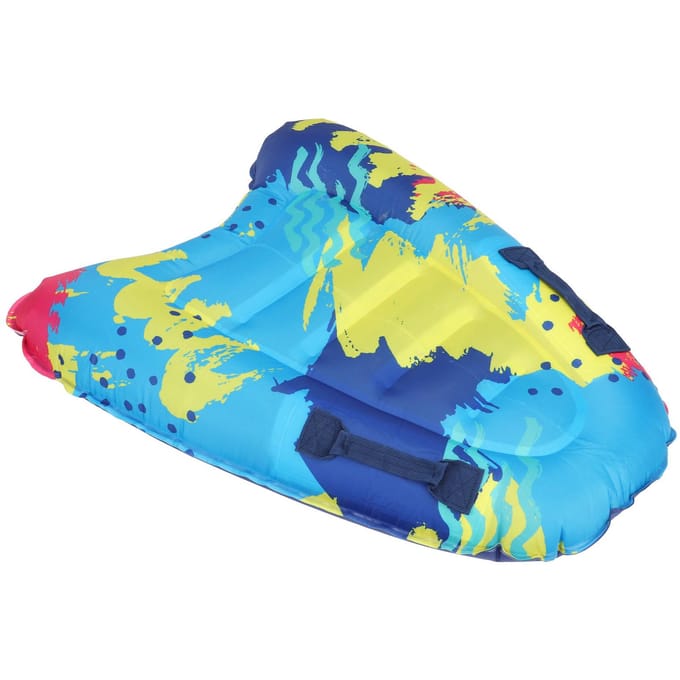 Veiligheid Opblaasbare Surfplanken met Handvat Draagbare Professionele Surfaccessoires voor Kinderen yellow