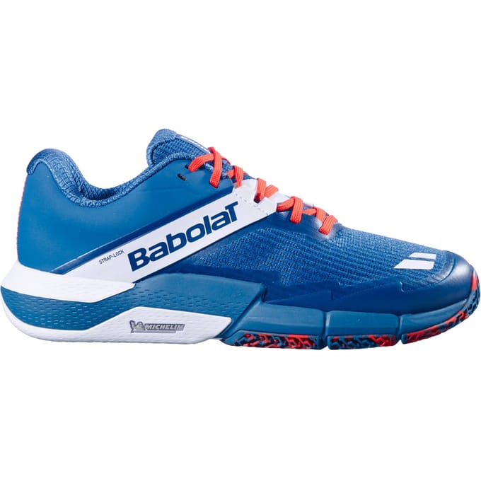 Babolat Movea 2 PADL Padel schoen Heren-blauw, wit