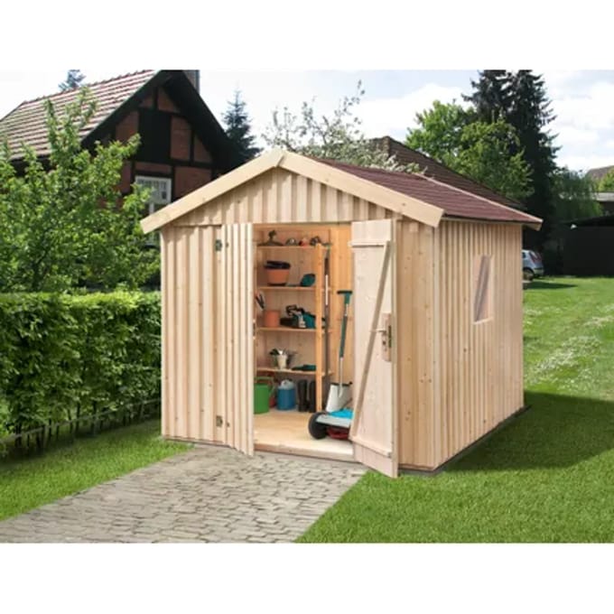 Weka Tuinhuis 349 - Onbehandeld - 220x240cm