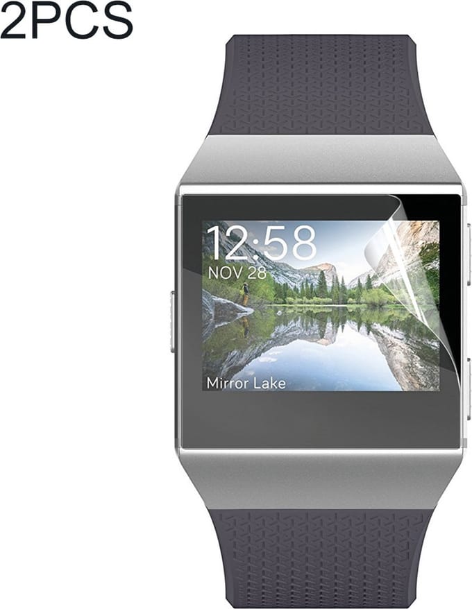 By Qubix - Film - Geschikt voor fitbit Ionic Full Screen Protector - 2 stuks