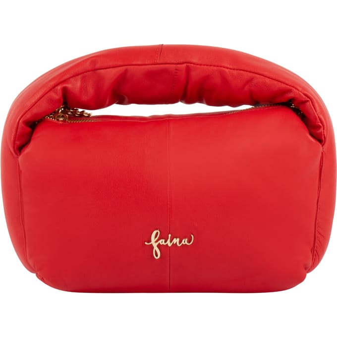 Faina Lederen handtas Dames rood