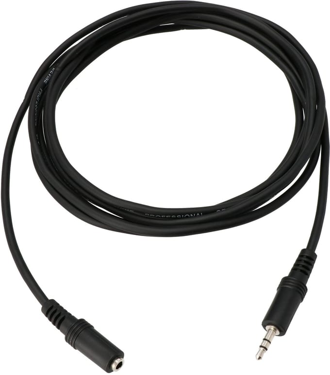 Devine VE3230 jack kabel 3.5mm mini jack female-3.5mm mini jack male 3m