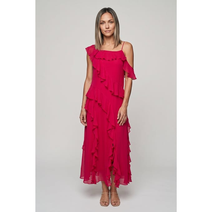 & Other Stories Carmel Dress Pink Größe: 36 | Maxikleider Outlet | Damen | Rosa