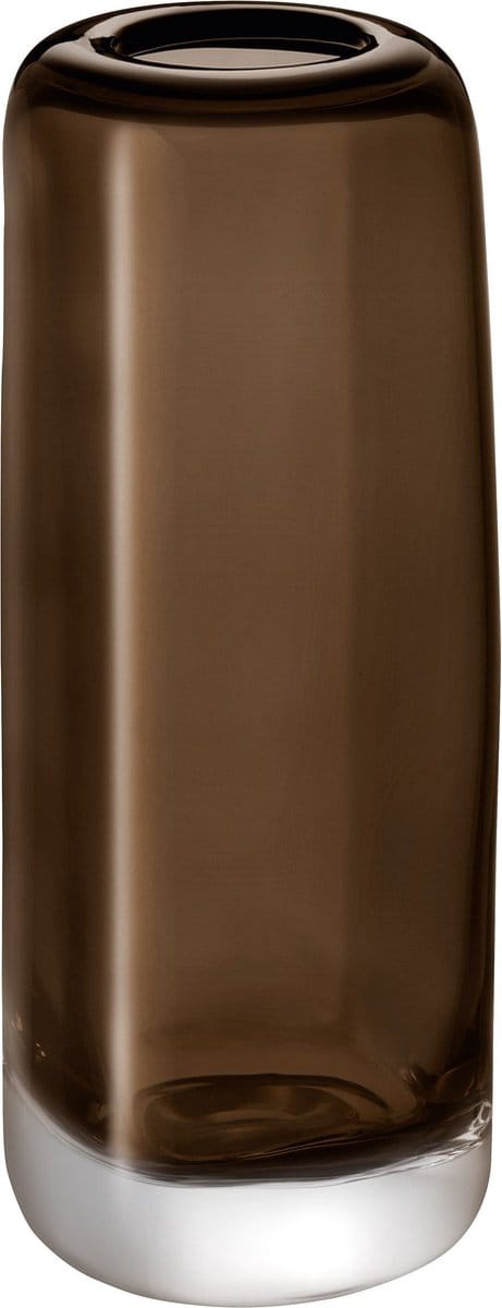 L.S.A. - Melt Vaas 34 cm - Glas - Bruin -