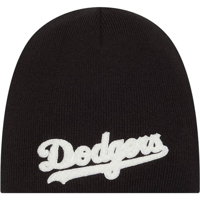 New Era Los Angeles Dodgers MLB La. D. Chenille Beanie Beanie Zwart