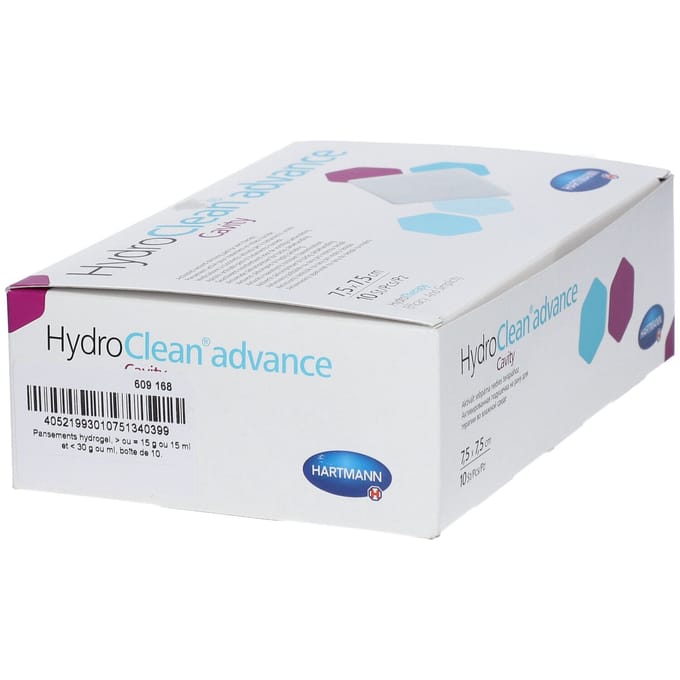 HydroClean Advance Cavity Absorberend verband 7,5 x 7,5 cm 10 stuks