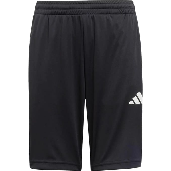 adidas Training Essentials 3 Stripes Shorts Kinderen-Zwart,Wit