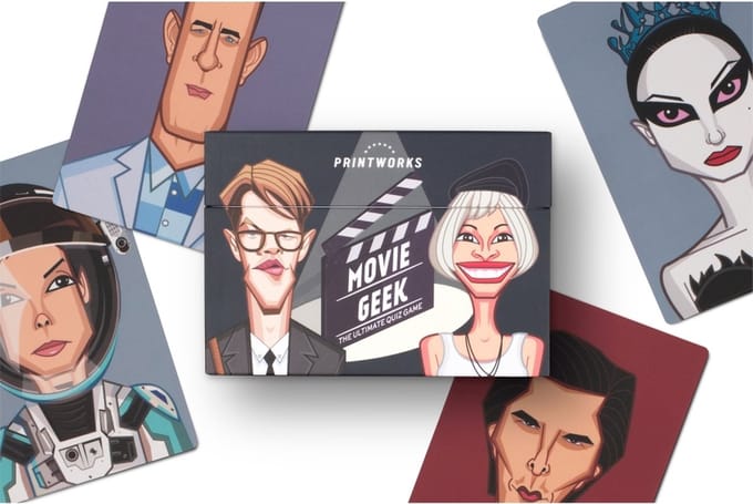 Printworks Trivia Spel - Movie Geek