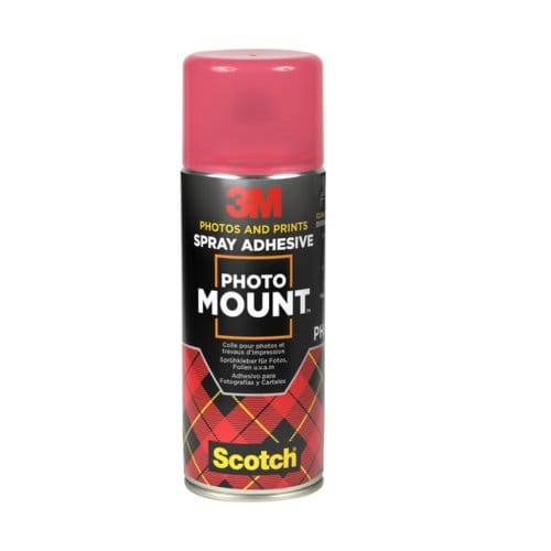 Lijmspray 3M foto mount spuitbus 400ml