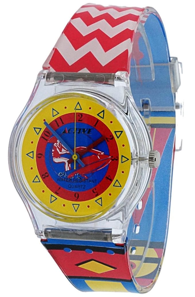 Active ACT-010 Horloge - Kunststof - Multi - Ø 35 mm