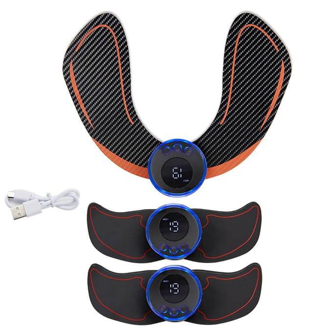 Elektrische EMS Heup Trainer Bil Fitness Training Vibrator Shaper Sticker Spierstimulator Pluse Afslankmachine Massage Relax