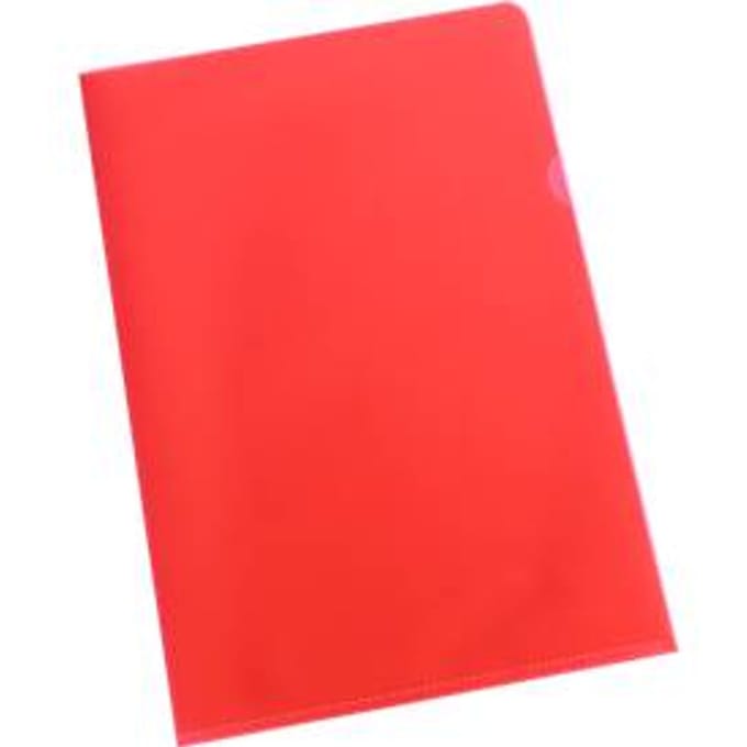 Schäfer Shop Select  zichtmap, A4, generfd, 25 stuks, rood