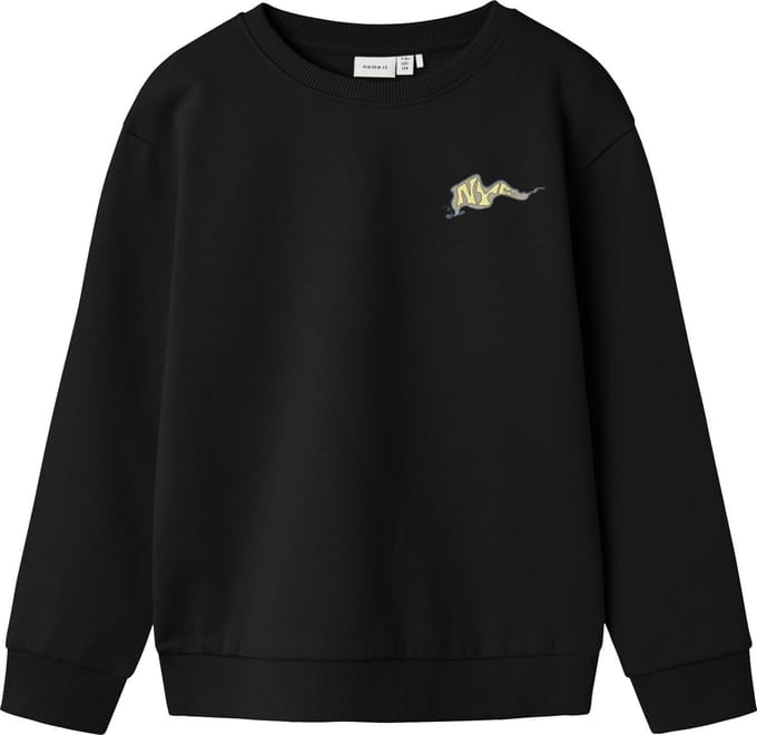 Name it sweater jongens - zwart - NKMtegeo - maat 116