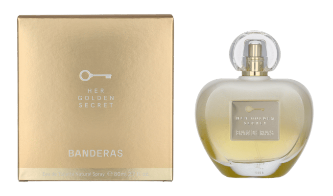 Banderas Her Golden Secret Eau De Toilette 80 ml (vrouw)