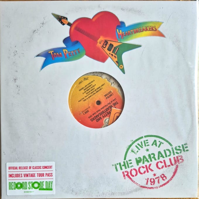 Tom Petty & The Heartbreakers - Liva At Paradise Club 1978 (LP)