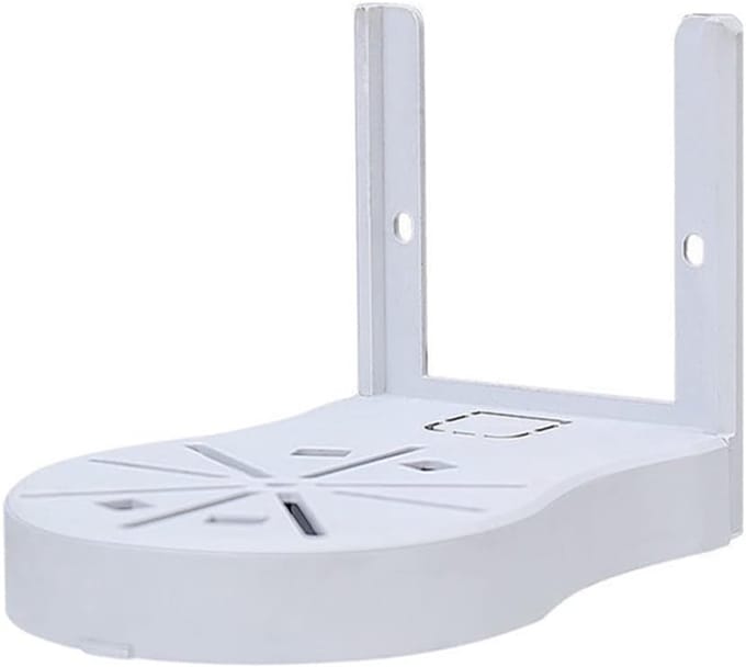 Camera Muurbeugel - Beveiligingshouder - Toezicht Buiten - Duurzaam Metaal - 155 x 110 mm - Wit