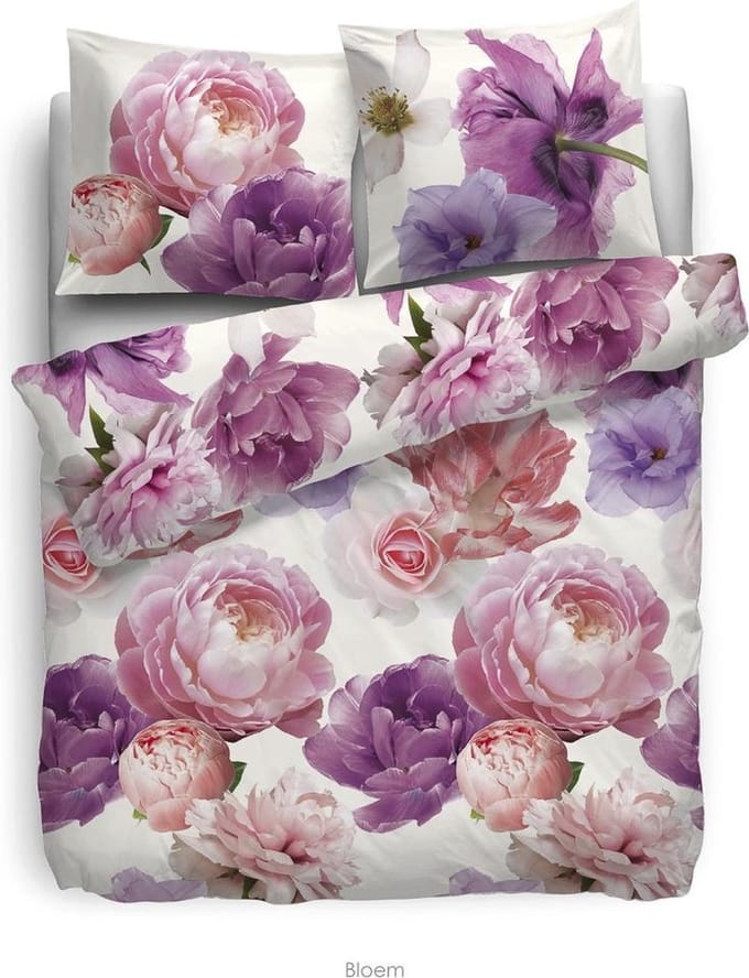 HnL Living Bloem - Dekbedovertrek - Lits-jumeaux - 260 x 200/220 cm - Multi