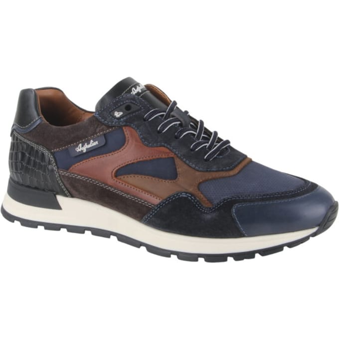 Australian Tiago Sneakers blauw Leer - Maat 44