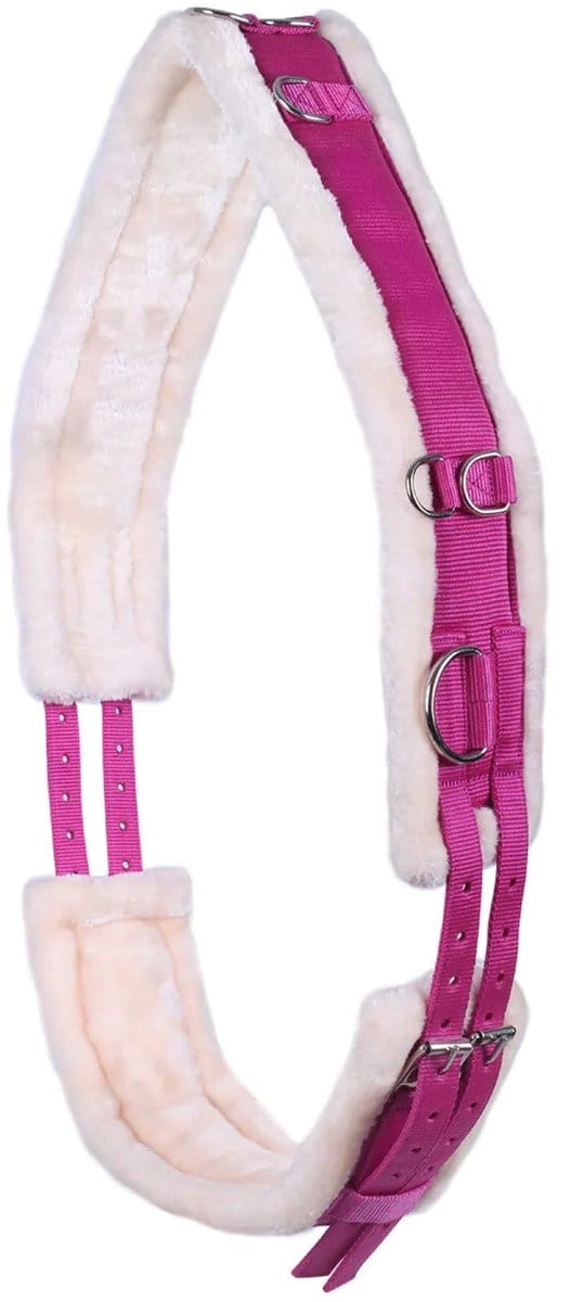 Pagony Wiesmoor Longeersingel - Maat: Cob - Fuchsia - Polyamide