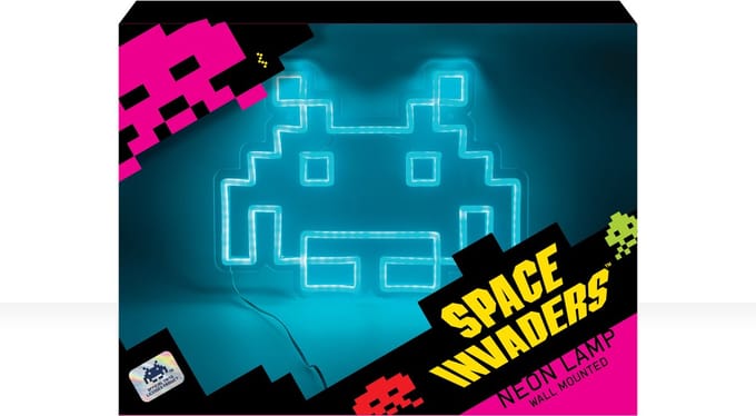Mad Monkey - Space Invaders - Acrylic - Lamp