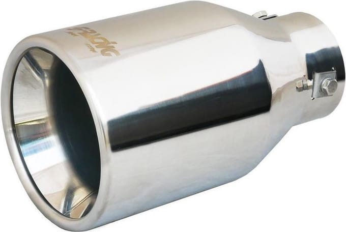 Simoni Racing Uitlaatsierstuk Rond 200 Mm Rvs Zilver