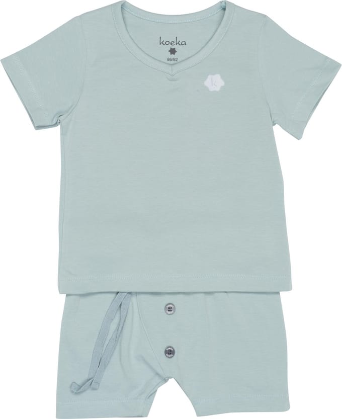 Koeka Pyjama Cloud Shorts (boys) - Soft Sapphire - 110/116