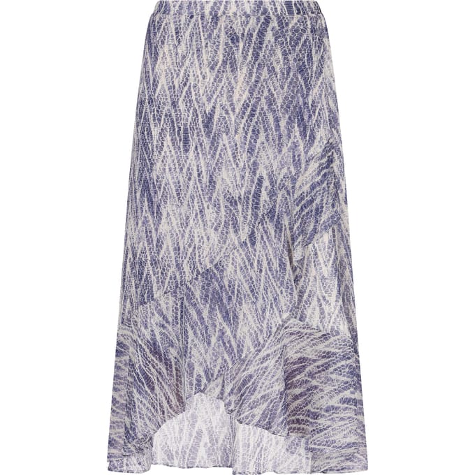 Faina Rock Dames Blauw Veelkleurig