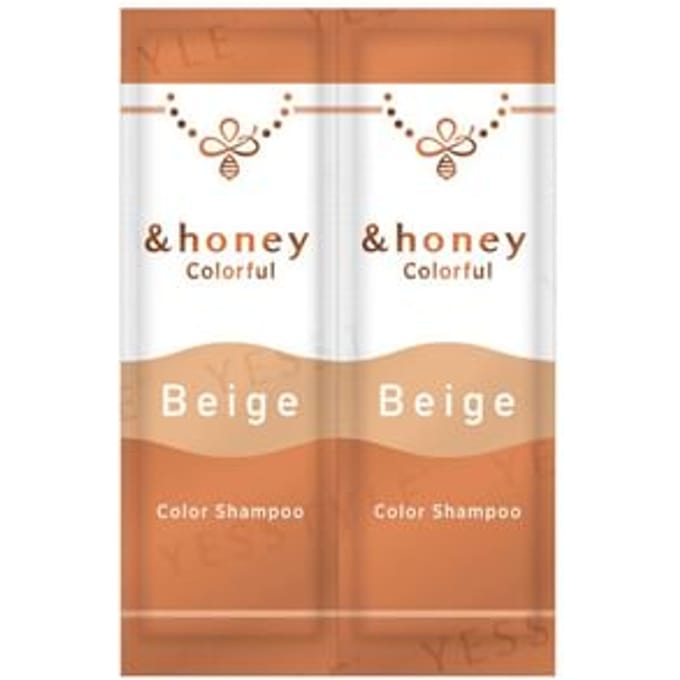 ViCREA - &honey Colorful Color Shampoo Beige Trial Set 10ml x 2