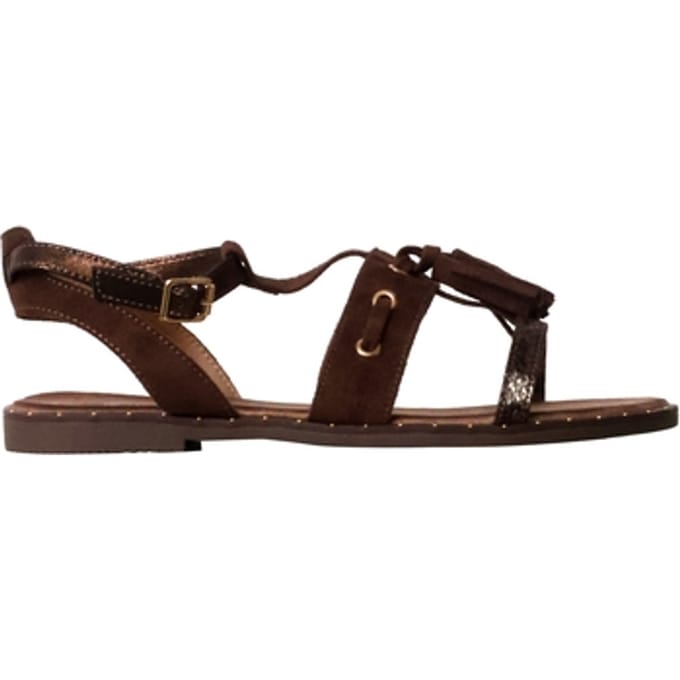 Platte sandalen met bandjes