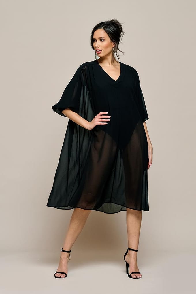 Hazel Kaftan Zwart