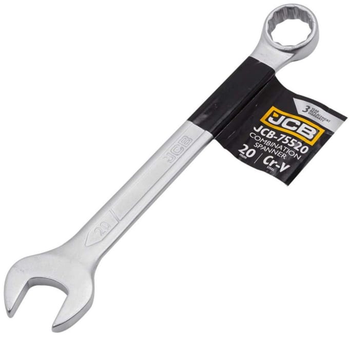 JCB JCB-75520 - Ringsleutel - 20mm - Cr-V Staal