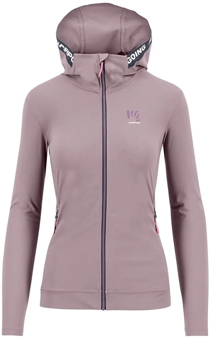 Karpos Easyfrizz Fleece Met Volledige Rits Roze M Vrouw