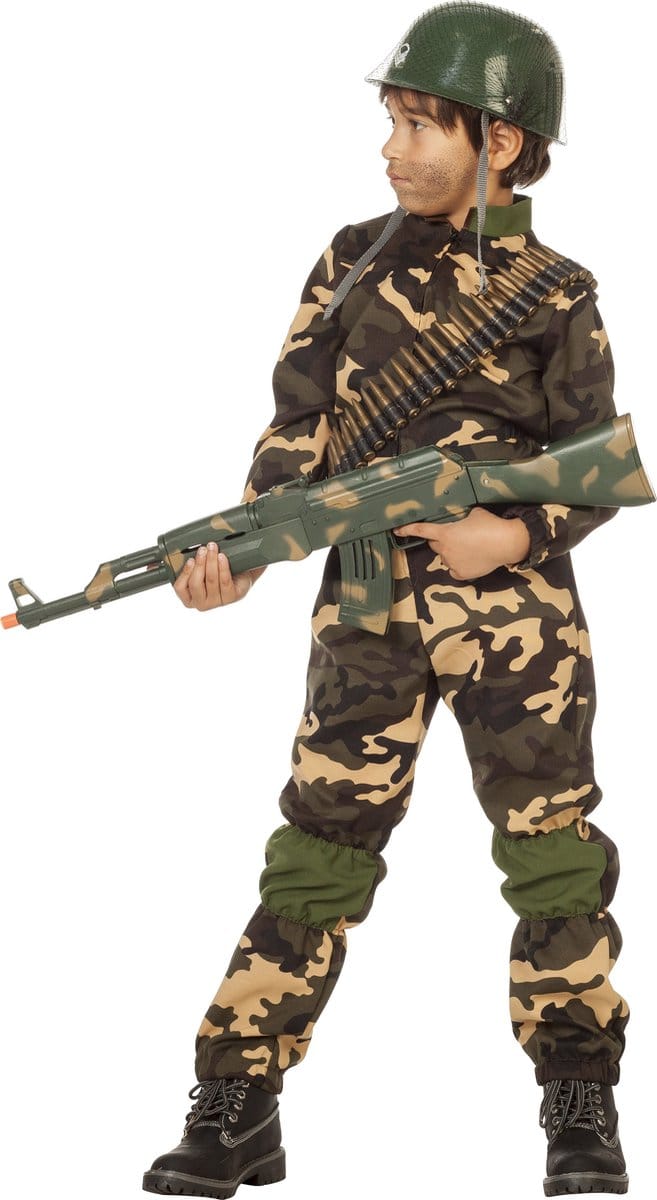 Legerpak kind overall - Maat 164