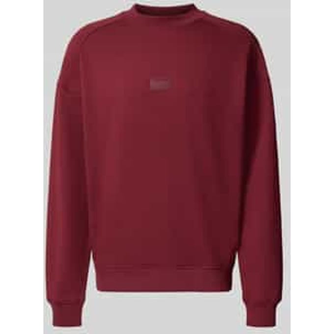 Regular fit sweatshirt van puur katoen, model 'DELASTCREW'