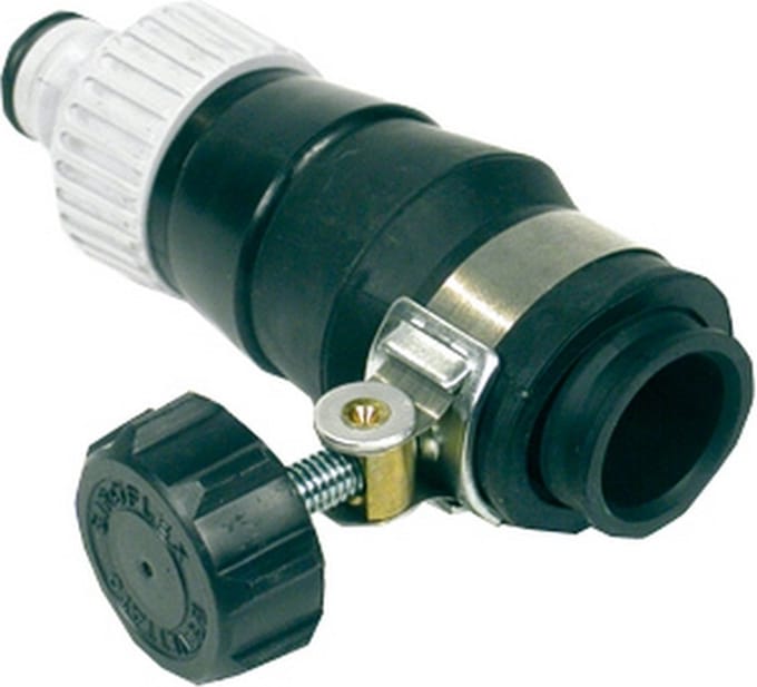 Talen Tools - Rubberen Kraankoppeling - Met Nippel - pvc
