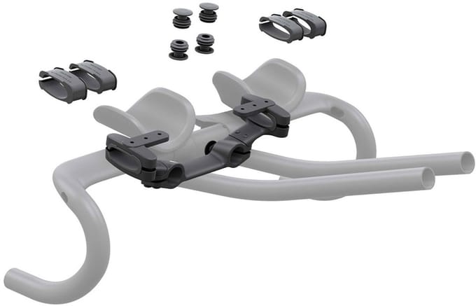 Syncros Ext-r-100-al Tt/tri Clip On Adapter Zilver