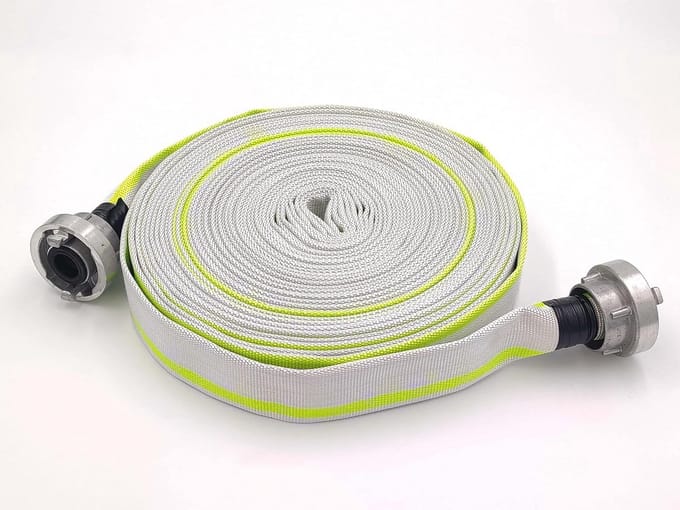 Industri 3nsche Platte Slang 1 Inch 20 Meter met Storz-Koppeling voor Waterafvoer