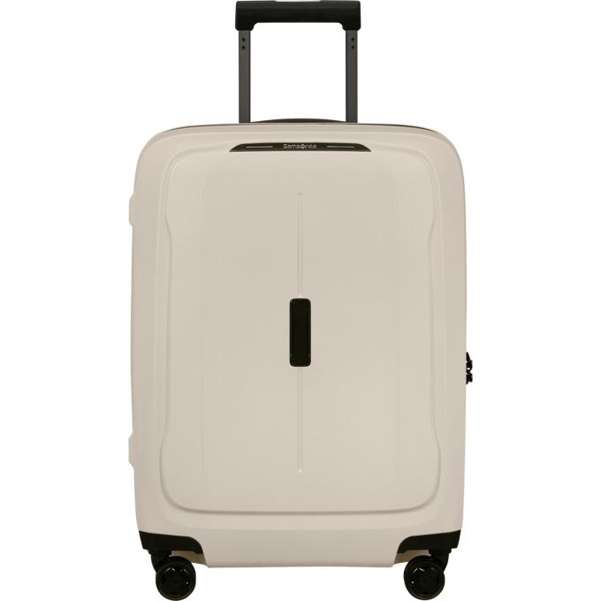 Samsonite koffer - Essens spinner 55/20 met rits - handbagage - Tsa slot - 57 l - Sandstone