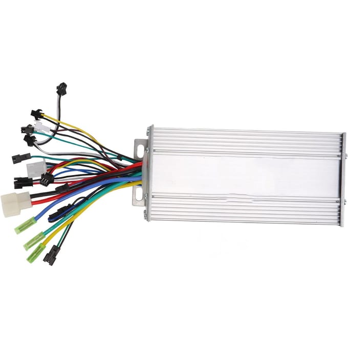 Kit de contrôleur sans balais pour moteur 48V 1000W Contrôleur double mode 9 tubes avec écran LED pour vélo électrique white
