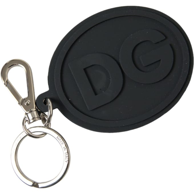Dg Sleutelhanger Siliconen Zwart