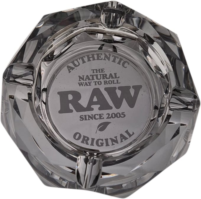 RAW The Dark Side Glass Ashtray
