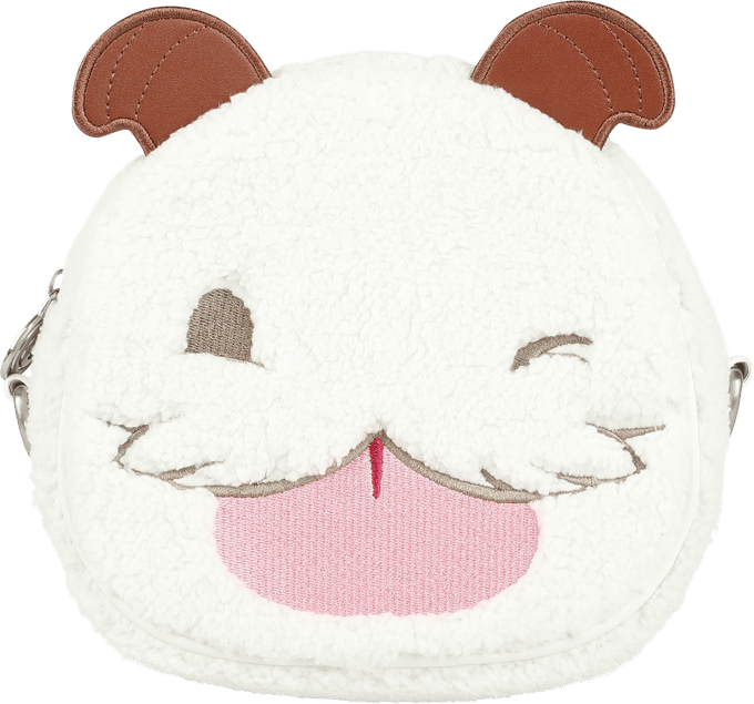 League Of Legends - Gaming Schoudertas - Poro - wit