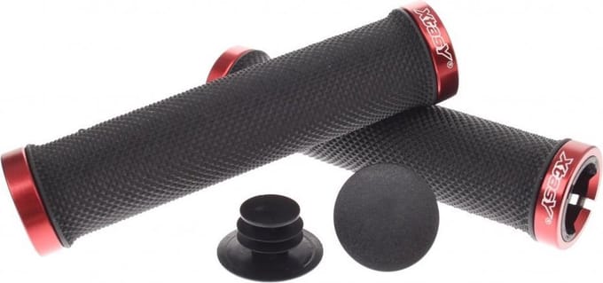Handvatten Ergotec Bilbao Lang/Lang Zwart/Rood