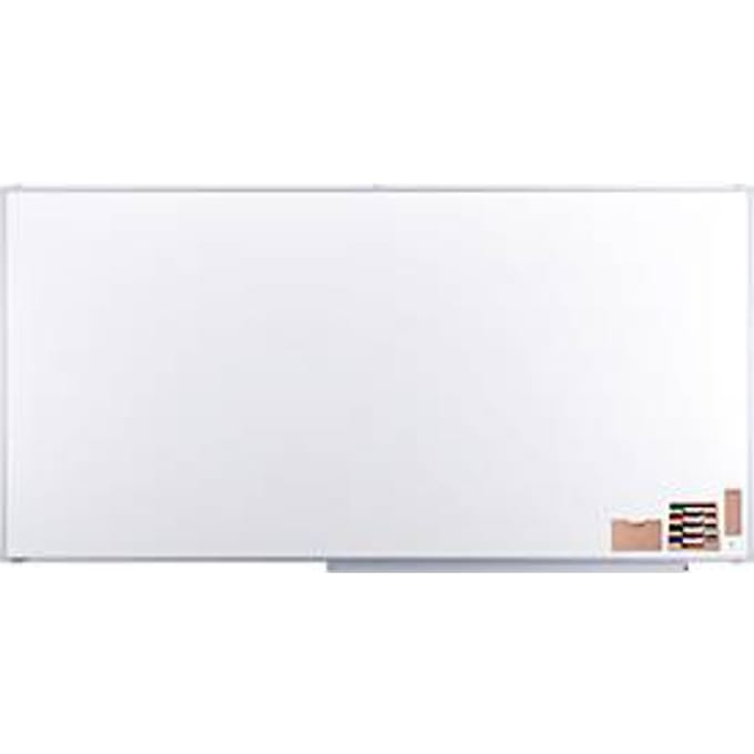 Legamaster PROFESSIONAL-whiteboard, hoogte 1200 mm, breedte 2400 mm, met uitgebreide accessoires
