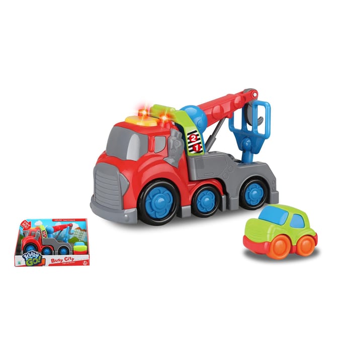 KiddyGo sleepwagen speelgoedauto met licht en geluid 19,5 cm multicolor.